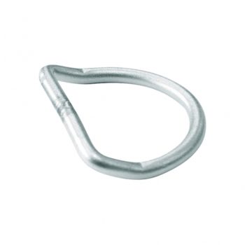 D-RING EDELSTAHL 50 MM GEBOGEN