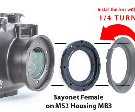 SUPPORT À BAIONNETTE FEMELLE 52MM FANTASEA-0