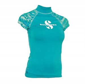 SCUBAPRO RASH GUARD DAME MANCHES COURTES