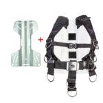 TECLINE HARNAIS LADY + PLAQUE INOX MINI