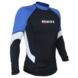 MARES RASH GUARD LYCRA SHIRT A MANCHES LONGUES HOMME