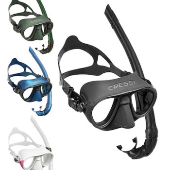 CRESSI MASQUE CALIBRO + TUBA CORSICA