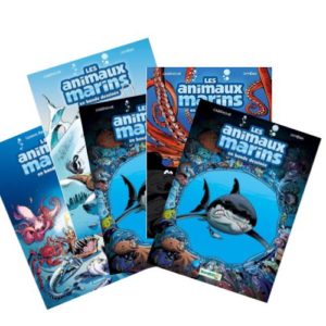 LES ANIMAUX MARINS EN BD