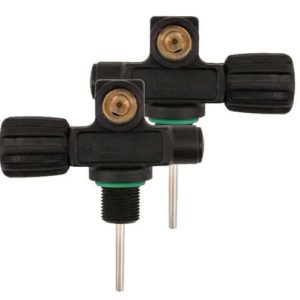 SCUBATEC ROBINET DIN 232 BAR EXTENSIBLE MILITARY LINE