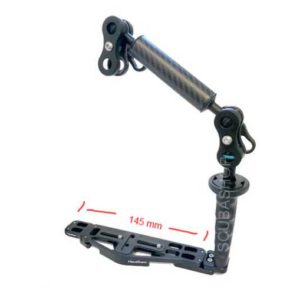 NAUTICAM BRAS FLEXI TRAY II - CARBON SIMPLE