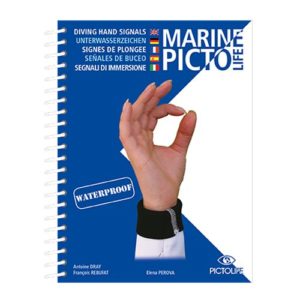 LIVRE MARINE PICTOLIFE SIGNES DE PLONGEE