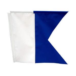 DRAPEAU, PAVILLON ALPHA