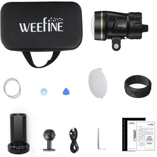 WEEFINE FLASH WFS09 AVEC LED TORCHE VIDEO 3000 LUMENS – Image 2