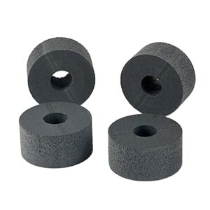 CARBONARM ANNEAUX DE FLOTTABILITÉ 4 x 125 GR NOIR