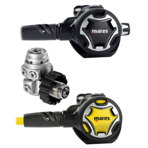 MARES DUAL ADJ 62X + OCTOPUS DUAL