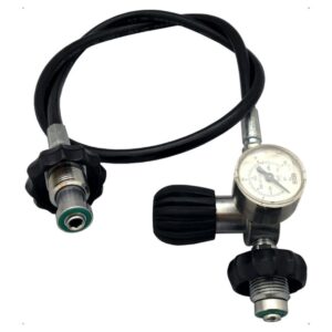 LYRE DE TRANSFERT 200/300 BAR AVEC MANO 100 CM