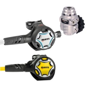 MARES DUAL ADJ 62X + OCTOPUS DUAL