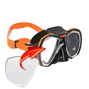 MARES VERRES OPTIQUES MYOPIE FORCE-X DROIT