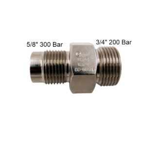 HTD ADAPTATEUR 5/8 EXT 300 BAR - G3/4 EXT