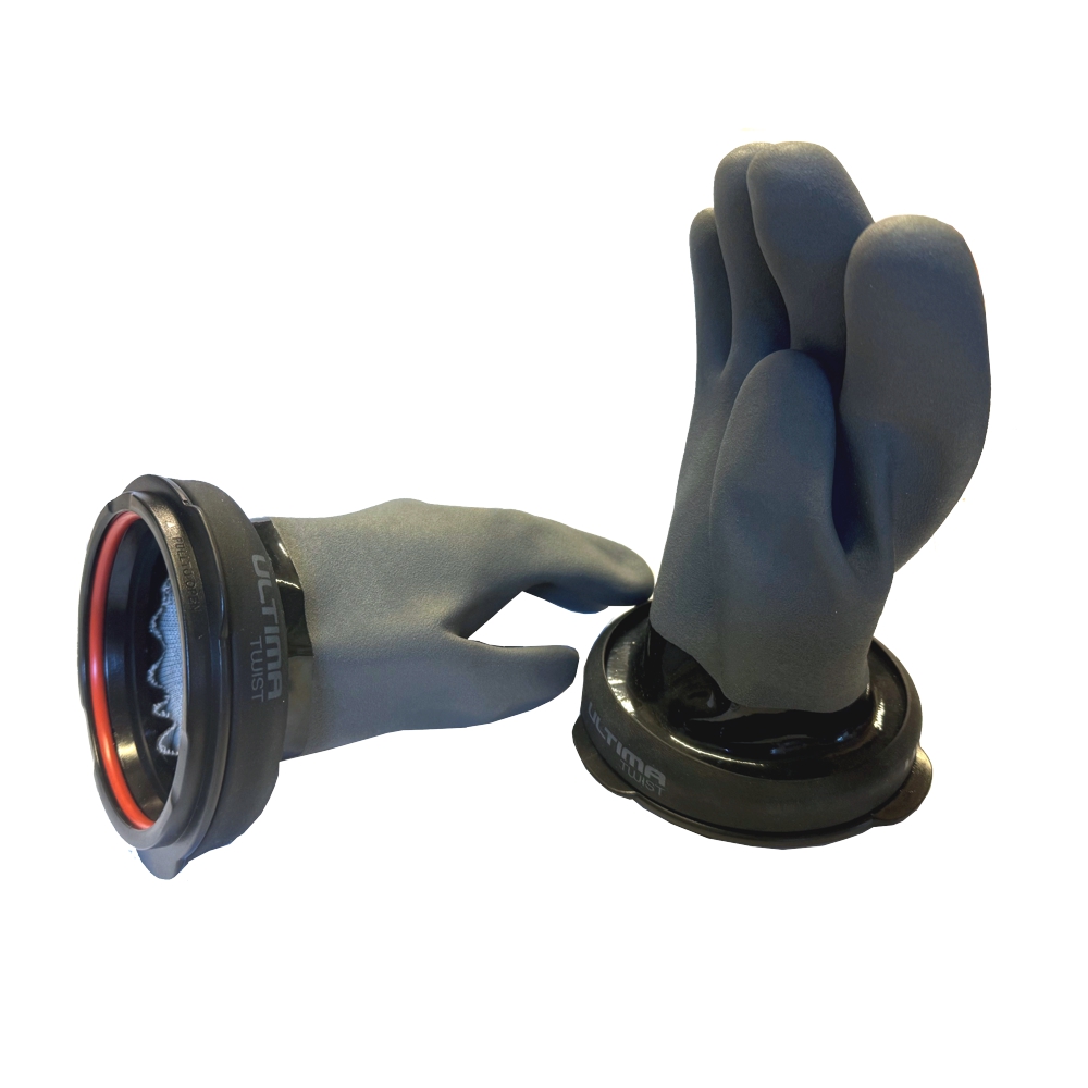 Ultimat System und handschuh Grau WATERPROOF ULTIMA TWIST AVEC GANTS PVC GRIS – Image 1