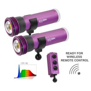 KELDAN SET VIDEO 8XR 17000lm RC1