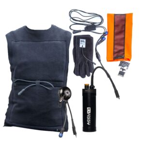 KWARK SET GILET ET GANTS CHAUFFANT 14