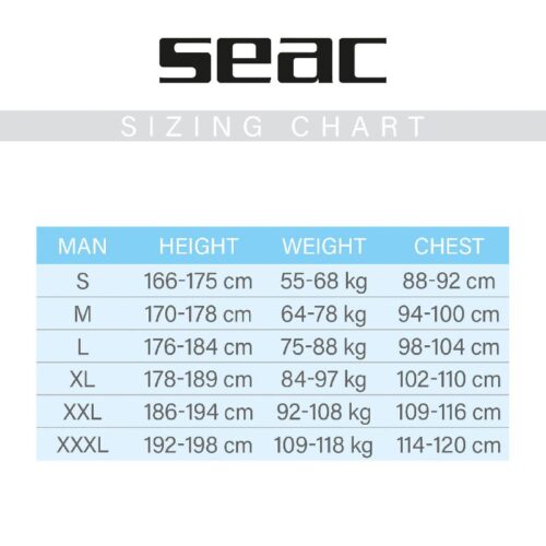 SEAC HOODY 2.5MM HOMME – Image 2