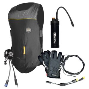 SANTI DIVING SET 14 AVEC GILET CHAUFFANT ET GANTS